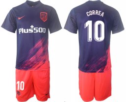 Camiseta Atletico Madrid 2021/2022 de 2ª EQUIPACIÓN #10 CORREA