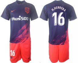 Camiseta Atletico Madrid 2021/2022 de 2ª EQUIPACIÓN #16 H.HERRERA