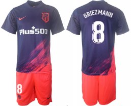 Camiseta Atletico Madrid 2021/2022 de 2ª EQUIPACIÓN #8 GRIEZMANN