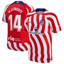 Camiseta Atletico Madrid 2022/2023 de 1ª EQUIPACIÓN #14 M.Llorente