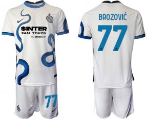 Camiseta Inter Milan 2021/2022 de 2ª EQUIPACIÓN #77 BROZOVIC