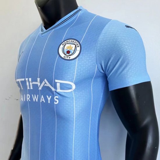 Manchester City CAMISETA de la 1ª EQUIPACIÓN 24-25 VERSIÓN JUGADOR