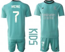 Niños Camiseta Real Madrid 2021/2022 de 3ª EQUIPACIÓN #7 HAZARD