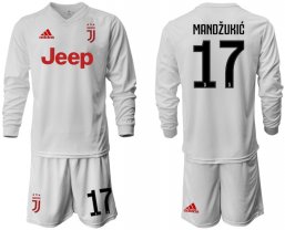 Juventus DE LA 2ª mangas largas blancas 19/20 #17 MANDZUKIC