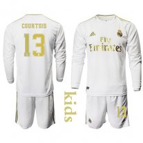 Real Madrid Manga larga Camiseta de la 1ª equipación 2019/20 Niños #13 COURTOIS