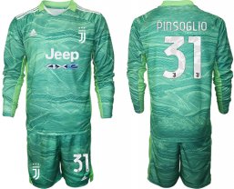 Juventus manga larga de la Verde equipación 2021/2022 Portero #31 PINSOGLIO