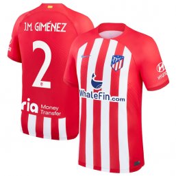 Niños Camiseta Atletico Madrid 2023/2024 de 1ª EQUIPACIÓN #2 J.M. Gimenez