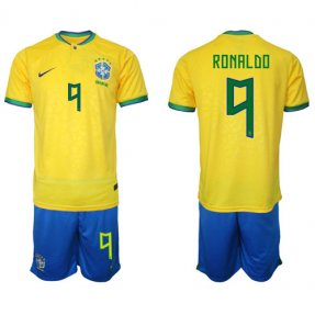 Camiseta Brasil 2022/2023 de 1ª EQUIPACIÓN #9 Ronaldo Luis Nazario