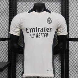 Real Madrid CAMISETA de la Pre-Match EQUIPACIÓN 24-25 VERSIÓN JUGADOR 4