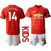 Manchester United 2020/2021 Camiseta de la 1ª equipación Niños #14 LINGARD