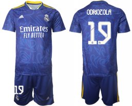 Camiseta Real Madrid 2021/2022 de 2ª EQUIPACIÓN #19 ODRIOZOLA