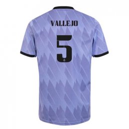 Niños Camiseta Real Madrid 2022/2023 de 2ª EQUIPACIÓN #5 VALLEJO