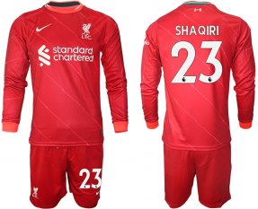 Liverpool Manga larga de la 1ª equipación 2021/2022 #23 SHAQIRI