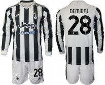 Juventus manga larga de la 1ª equipación 2021/2022 #28 DEMIRAL