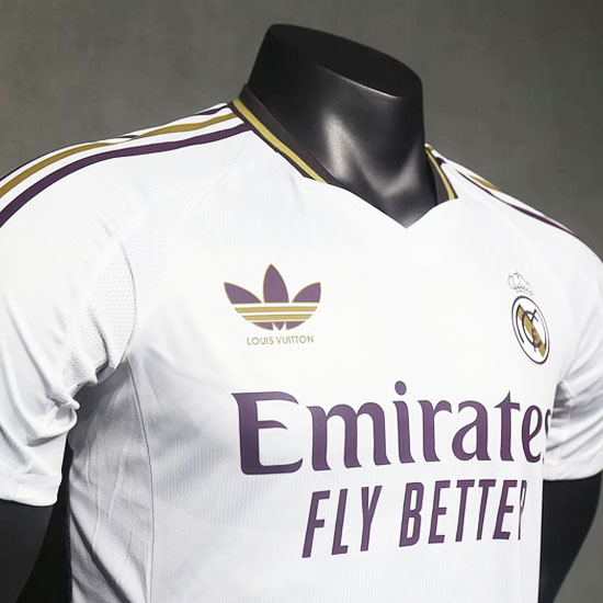 Real Madrid CAMISETA de la white EQUIPACIÓN 24-25 VERSIÓN JUGADOR